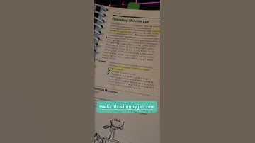 TIP Medical Coding Certification Microscope prep CPT book for beginners  Jen