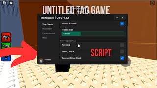 [🔥] Untitled Tag Game Script Hack Auto Tag | Grab all coins | ESP & much more  - Roblox 2024