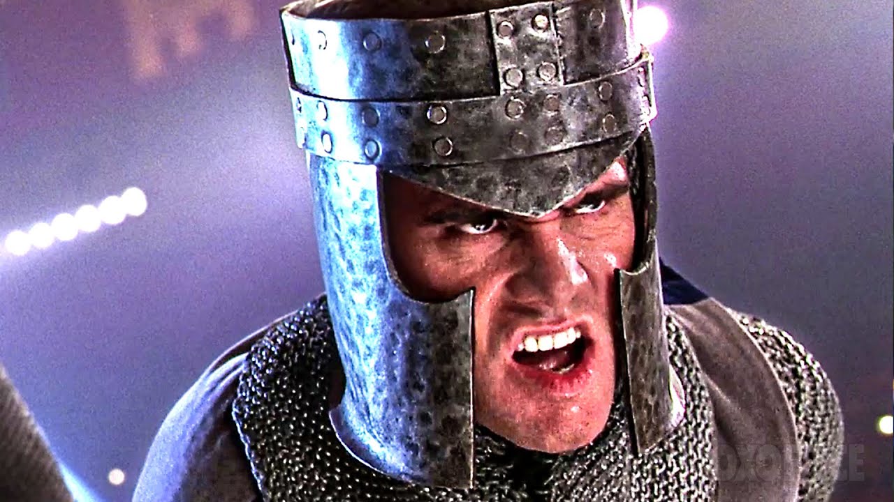 ジム・キャリーは中世戦闘の王 | フルシーン 🌀 4K - YouTube