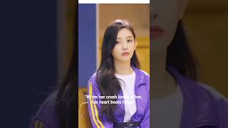 when her crush looks at her, her heart beats faster #music #1000subscriber #1million #drama