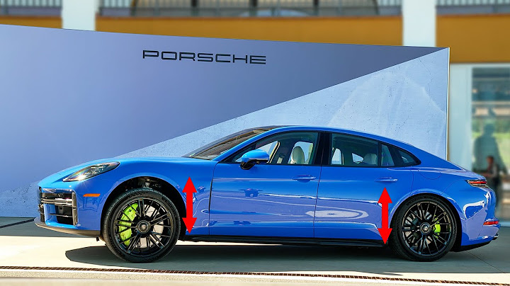 Porsche Panamera (2024) Active Ride Demonstration