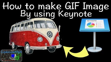 How to create an animated GIF image in Keynote・Simple Keynote Tutorial