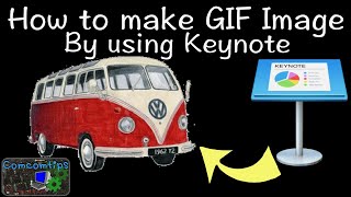 How to create an animated GIF image in Keynote・Simple Keynote Tutorial screenshot 4