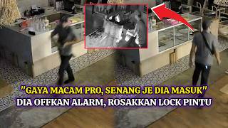 Kedai Dipecah Masuk Jam 3 Pagi Cctv Bongkar Taktik Lelaki Ini