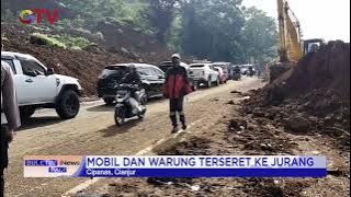 Sempat Terputus Akibat Longsor, Jalur Cipanas, Cianjur Sudah Bisa Dilintasi #BuletiniNewsPagi 24/11