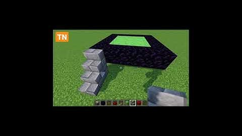 How to make Trampoline in Minecraft #shorts