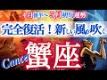 蟹座 5月初旬【重荷から解放!ご褒美の連鎖が始まる】スポットライトがあたる時 かに座 2026年 5月 タロットリーディング Cancer April may