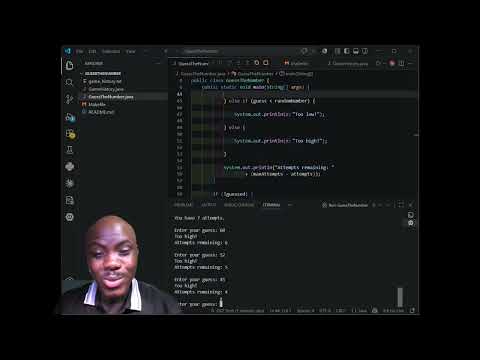 Guess The Number Game (Java)