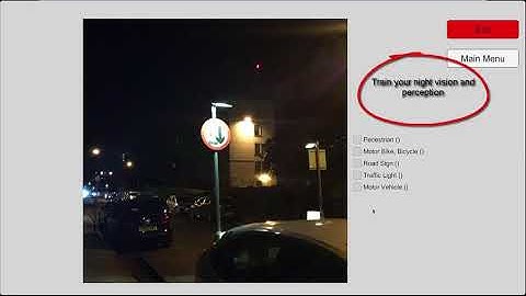 Train Driver Perception Test