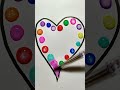 Drawing satisfying art heart drawing myart  howtodraw heart heartart acrylic art