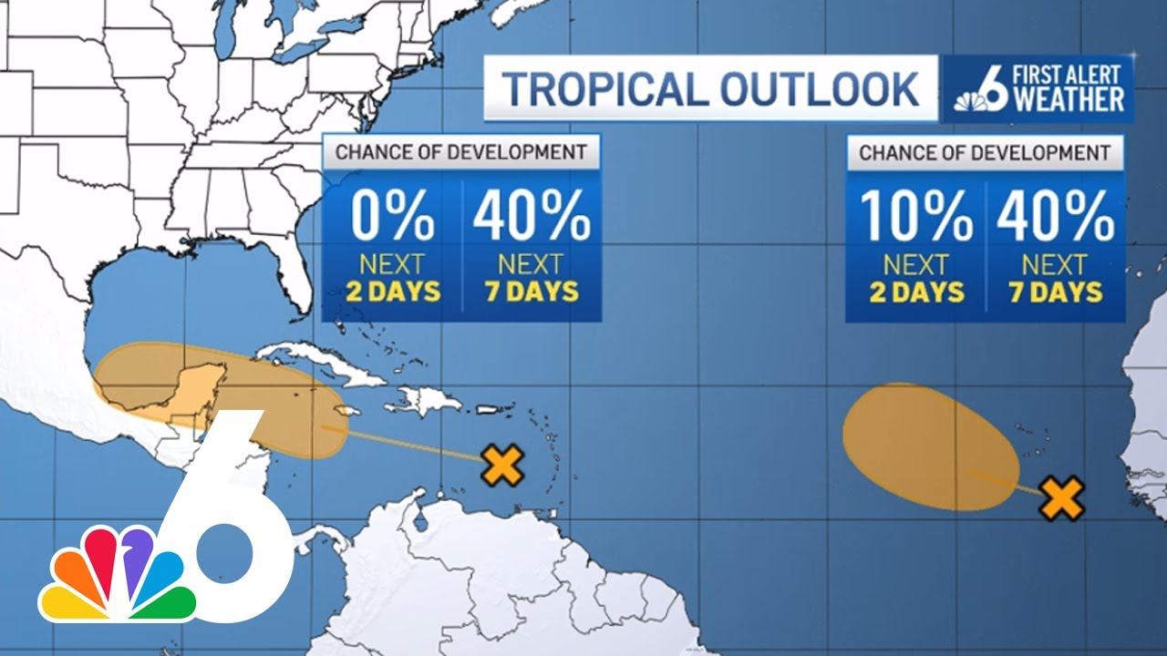 Tropical waves are being monitored in the Atlantic with potential for ...