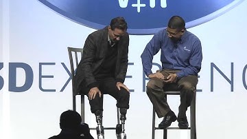 Hugh Herr Discusses Advanced BiOM Prosthetic Device, Designed in SolidWorks