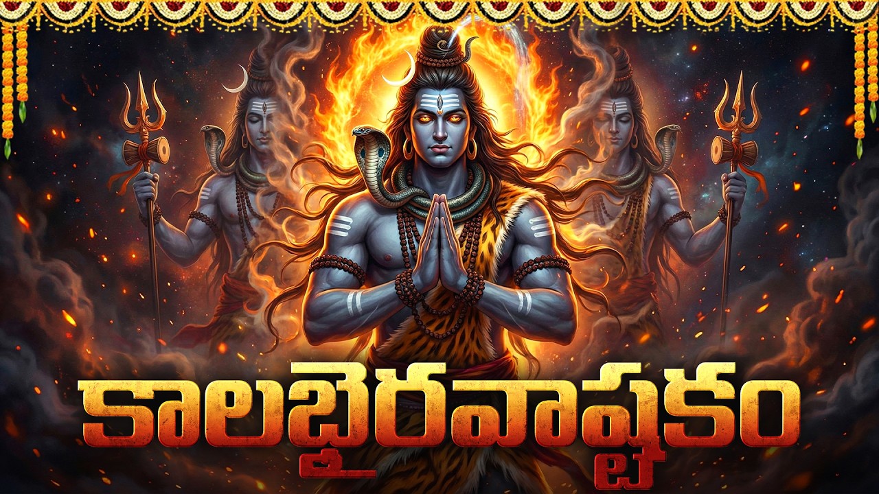 కాలభైరవాష్టకం | Kalabhairava Ashtakam | Powerful Ashtakam With Lyrics | Shiva Songs