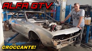 The Last Titanic Endeavor: Full Restoration of the Alfetta GTV 2000 EPISODE 1