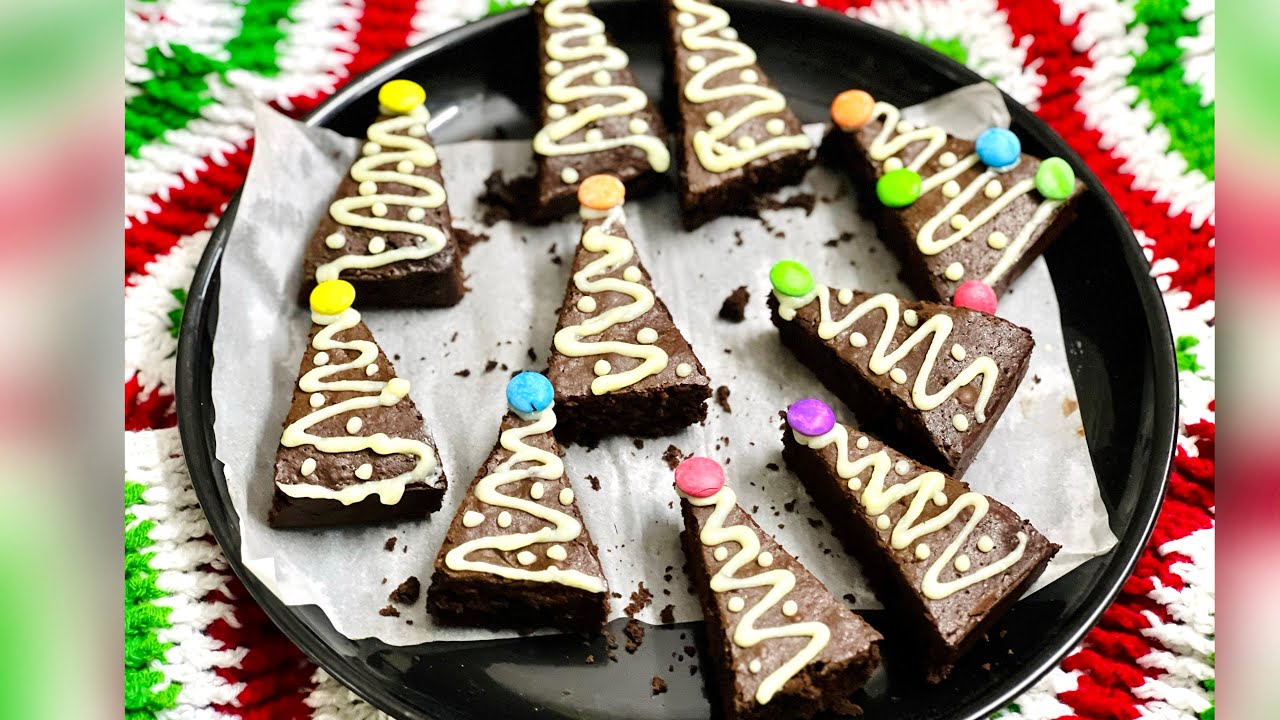 Brownie Recipe in Tamil Christmas tree Brownies How to make