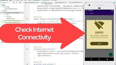 How to Check Internet Connection Continuously in Android | Java | Android Studio