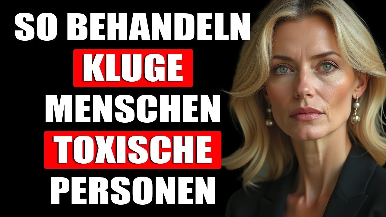 13 CLEVERE Wege, um mit TOXISCHEN Personen UMZUGEHEN