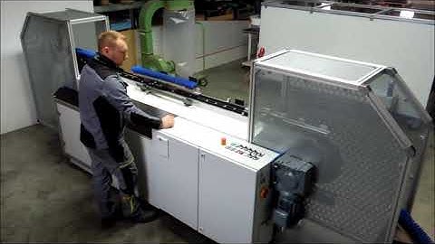 Brush Trimming Machine / Abschermaschine