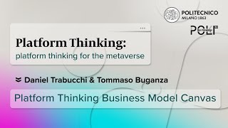 Platform Thinking Business Model Canva (Daniel Trabucchi & Tommaso Buganza)