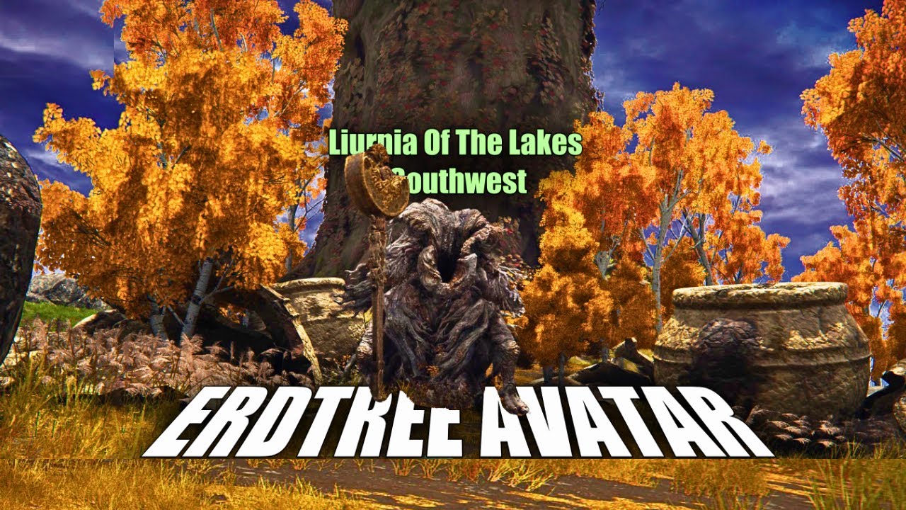 Elden Ring Erdtree Avatar Boss Fight [Solo, No Hit, No Damage, Melee], Liurnia of the Lakes