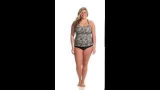 Download Lagu Delta Burke Plus Size Drapey Highneck Shirred Mio One Piece | SwimOutlet.com MP3