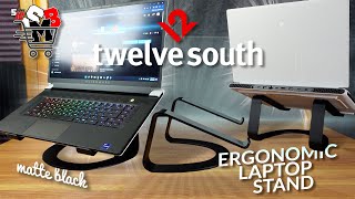 Twelve South Curve Ergonomic Laptops stand (matte black)