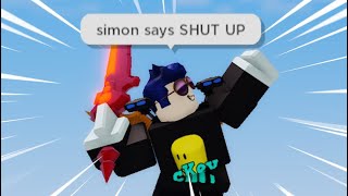 100 Players Simon Says.. (Roblox Bedwars)