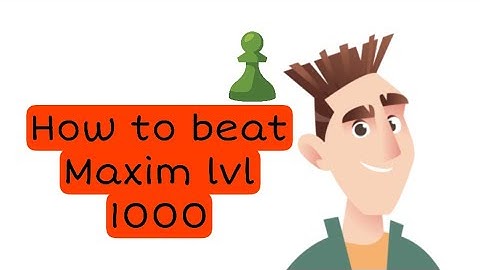HOW TO BEAT MAXIM RATED 1000 | CHESS.COM