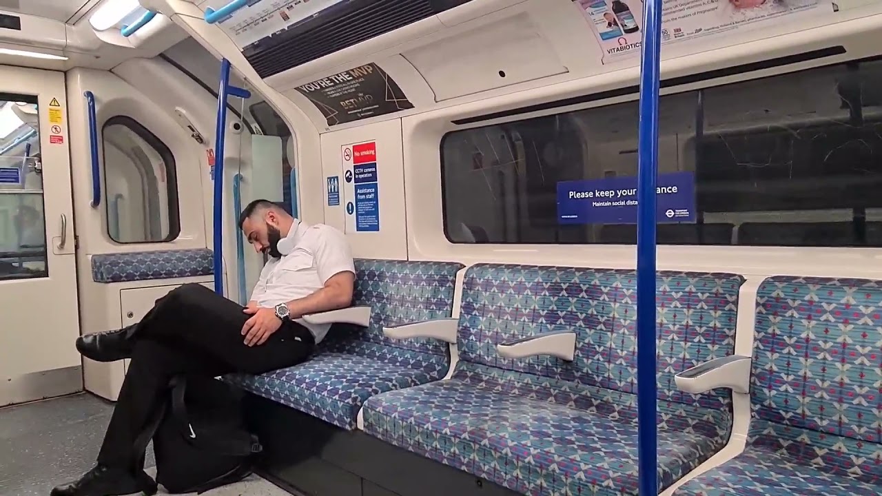Falling Asleep On The London Underground Victoria Line 16 June 2021