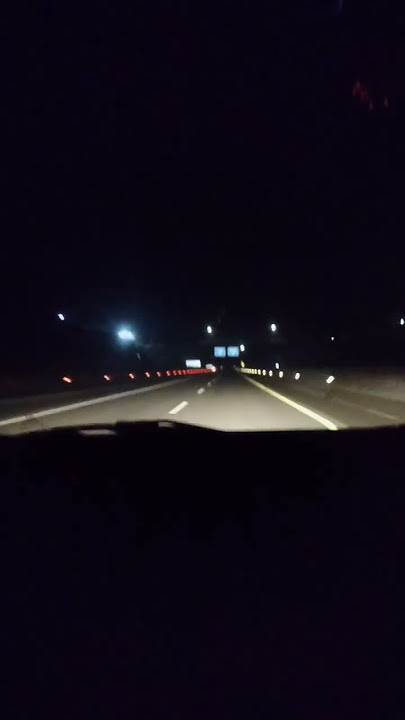 SUASANA JALAN TOL MALAM HARI #shorts