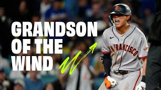 Jung Hoo Lee's First Career Inside-the-Park Home Run | Giants vs Dodgers Highlights
