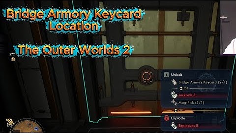 Bridge Armory Keycard Location  Paradise Island - The Outer Worlds 2