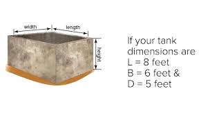 How to calculate water tank capacity in liters? | How to calculate volume of a rectangular tank screenshot 5