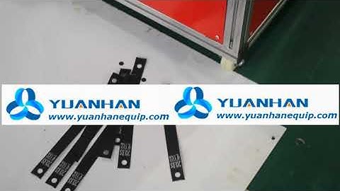 Ultrasonic Webbing Cutting Machine with Hole Puncher ZCUT-140 - Yuanhan