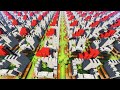 HO CHIESTO a 100 BUILDER di COSTRUIRE un CASTELLO SU MINECRAFT