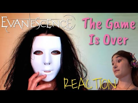 Trippy… but POWERFUL! Evanescence – The Game Is Over Music Video REACTION