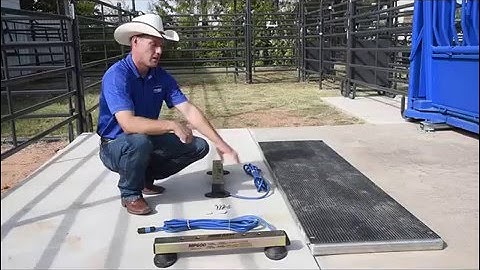 How to install the MP600 load bars (alleyway platform)