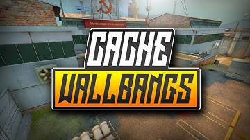 BEST WALLBANG SPOTS FOR CACHE - CS:GO (2018)