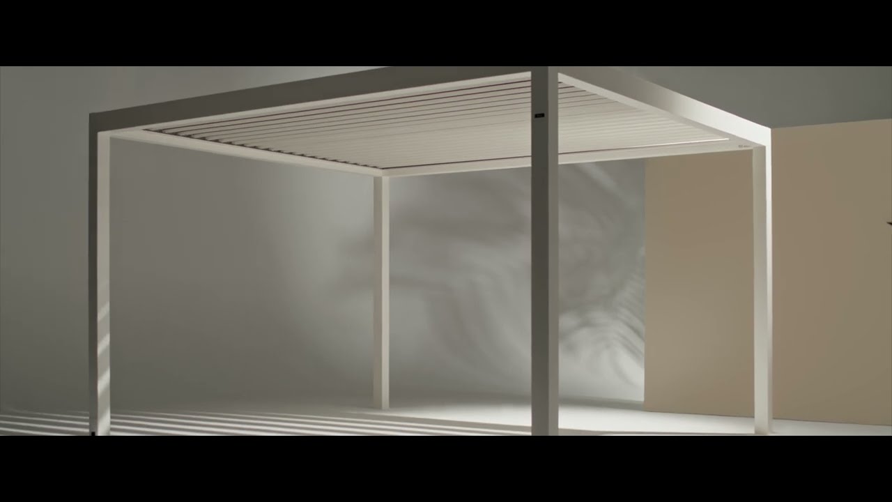 GIBUS MOVIE 2024 PERGOLA BIOCLIMATICA AD INSTALLAZIONE LIBERA - YouTube