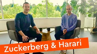 Mark Zuckerberg & Yuval Noah Harari in Conversation