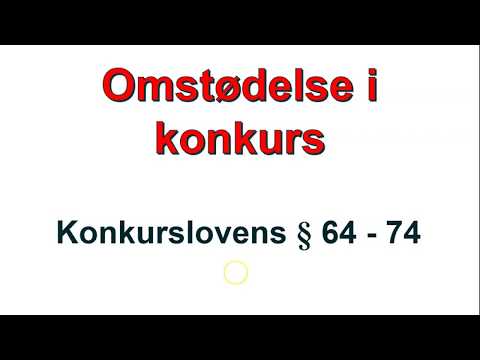 Video: Hvad sker der med egenkapitalen i konkurs?