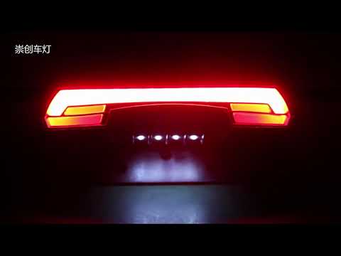 Ліхтар задній 48-60V LED для самокату, видео 1