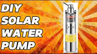 Vevor Solar Off Grid DIY Water Well Pond Irrigation Pump