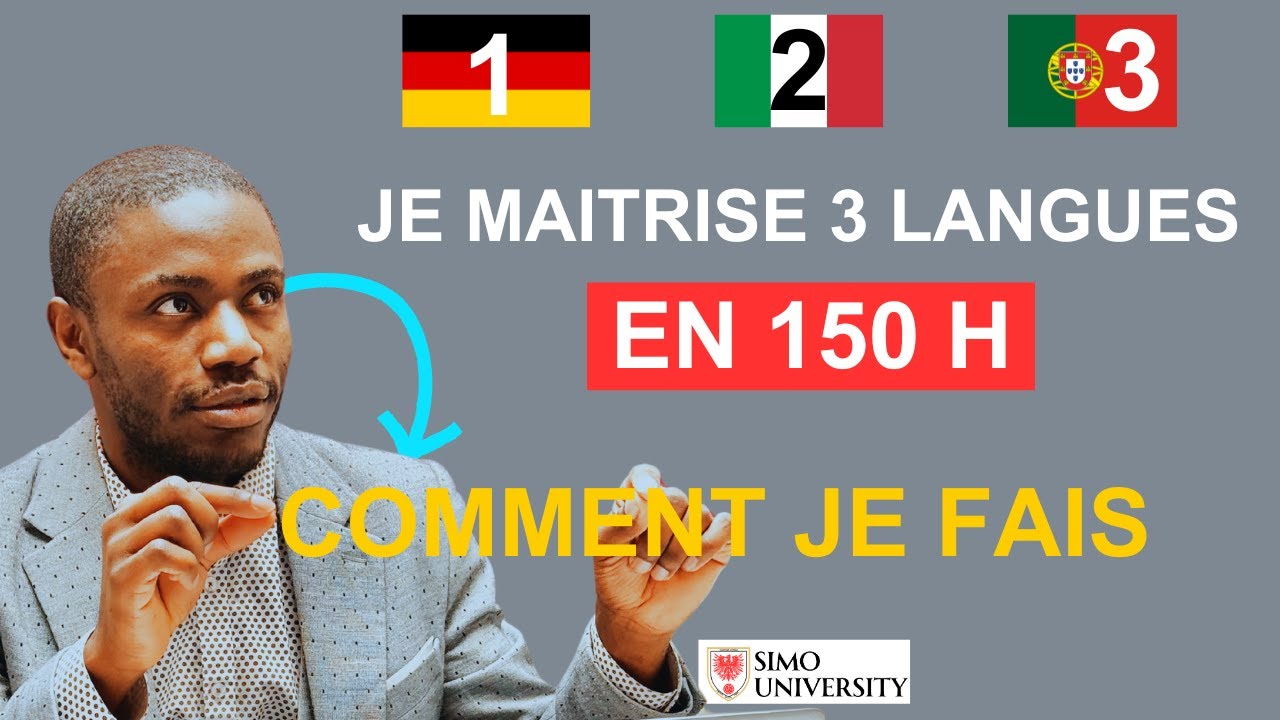Secrets Scientifiques pour Apprendre 3 Langues en 150 Heures : Inspirer la jeunesse africaine