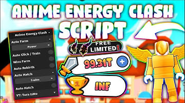*UPDATED* Anime Energy Clash Simulator Script (PASTEBIN 2023) (AUTOFARM,  REBIRTH, WINS AUTOFARM)