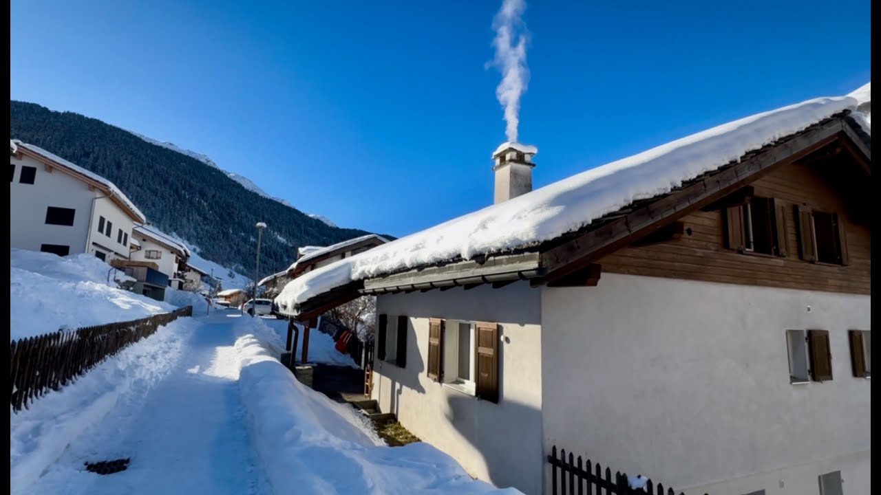 Fabulous winter in Switzerland.🇨🇭Vals. Graubünden - YouTube