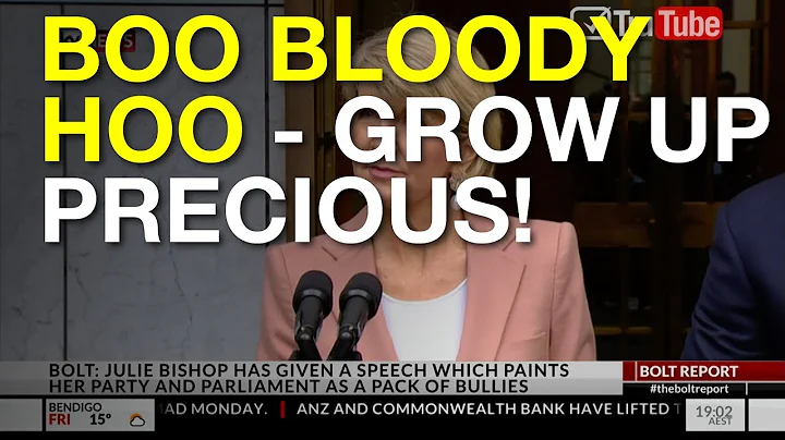 "Me to" Grow up Julie! - The Bolt Report - Septemb...