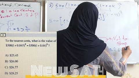 New SAT #Chapter1; Section (1.4) ; Rational   ,Irrational, & Decimal numbers