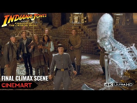 Indiana Jones And The Kingdom Of Crystal Skull | Final Full Scene | Crystal Skulls 4K Uhd