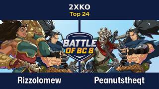 Rizzolomew (Yasuo / Illaoi) vs Peanutstheqt (Yasuo / Ekko) - Top 24 - 2XKO | Battle of BC 8